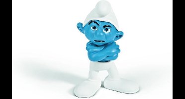 Schleich Moppersmurf van de smurfen (+/- 5,5 cm)