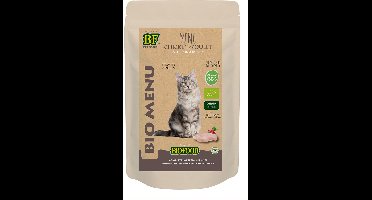 20x BF Petfood Kat Organic Kip Menu 100 gr NL-BIO-01