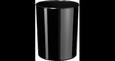 HAN i-LINE 18200-13 Prullenbak 20 l (Ø x h) 283 mm x 340 mm Styreen-methyl-methacrylaat Zwart 1 stuk(s)