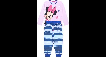 Roze meisjespyjama met streepjes Minnie Mouse DISNEY 128 cm