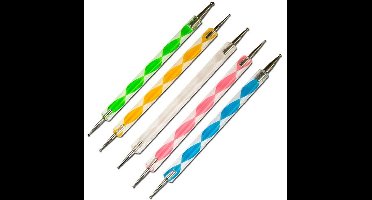 Merkloos Dłutko Probe Pointer voor Nagels - Dotting Tool