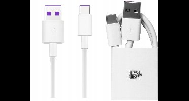 Huawei AP71 USB-C SuperCharge Kabel 5A 1m Wit