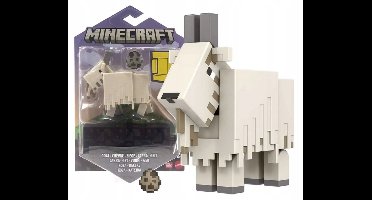 Minecraft Goat actiefiguur - 8 cm - Videogame Merchandise - Verzamelfiguur