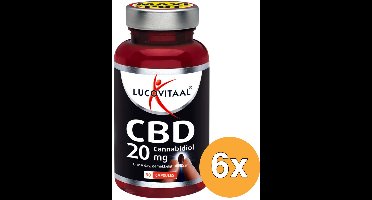 6x Lucovitaal CBD 20mg (90 capsules)