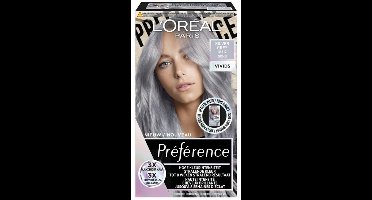 L'Oreal Paris Préférence Vivids 10.112 - Silver Grey Soho - Permanente Haarkleuring