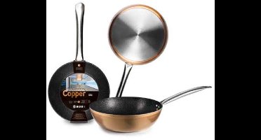 Ibili Natura Copper Diepe Braadpan Ø 24 cm