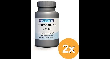 2x Nova Vitae Benfotiamine (180 vega capsules)