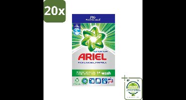 20 x Ariel Actilift - Waspoeder en Vlekverwijderaar - Witte en Lichtgekleurde Was - 110 Wasbeurten - Grootverpakking - Waspoeder - Vlekkenverwijderaar - Witte Was - Lichtgekleurde Was - Ariel Actilift