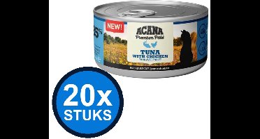 20x Acana - Premium Pate Cat Tuna & chicken - Kattenvoer Natvoer - 85 g
