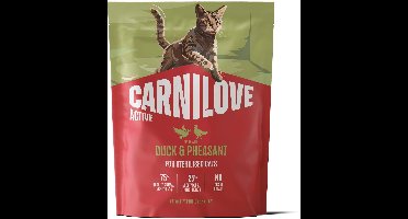 CARNILOVE ACTIVE - Cat - Duck & Pheasant for Sterilised Adult All Breeds 400g