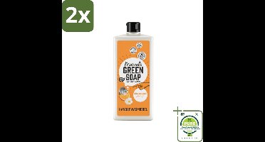 Marcel's Green Soap - Afwasmiddel - Sinaasappel & Jasmijn - Voor dagelijks gebruik - 500 ml - Voordeelverpakking - 2 stuks - Afwasmiddel - Biologisch afwasmiddel