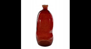 Grote Gerecyclede Glazen Vaas DAME JEANNE - 73 cm Hoog