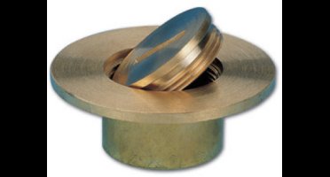 Dekdop messing 1 1/2"