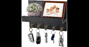 DailySupplies® Sleutelrekje - Sleutelkastje - Sleutelhouder - Organizer - Zwart