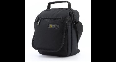 National Geographic Mutation Schoudertas 1,5L RFID Zwart - Zwart