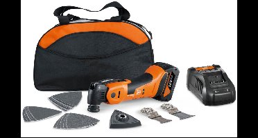 Fein Accu MULTIMASTER AMM 700 MAX / 1x 4,0 Ah Accu + Oplader in Nylon Tas - 71293665000