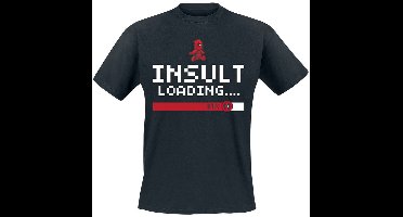 Deadpool Insult Loading Heren T-shirt - zwart - M