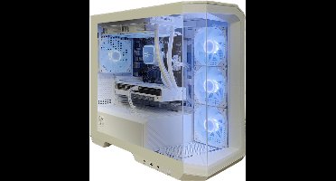 Xgaming Snow Raptor Gaming PC - Ryzen 5700X - Nvidia GeForce RTX 5060 - 2TB NVME SSD - 64GB DDR4
