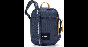 Pacsafe GO Micro Crossbody tas - 1.5L - RFID - Anti-diefstal - Waterafstotend - Gerecycled - Festivaltas - Blauw