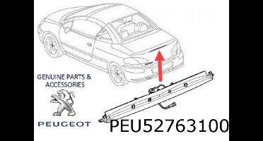 Peugeot 307 CC derde remlicht Origineel! 6350W5