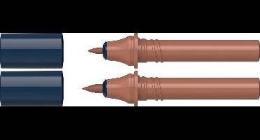 Schneider stift - Twinmarker cartridge - Paint-It 040 - bruin 083 - S-ML04010518