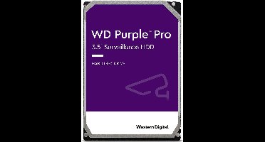 Western Digital Purple Pro interne harde schijf 18 TB 7200 RPM 512 MB 3.5" SATA III