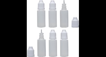 Model Craft Hobbyverf - POL1015/6 Empty Dropper Bottles - 15ml 6x Verf flesje - 6 ml