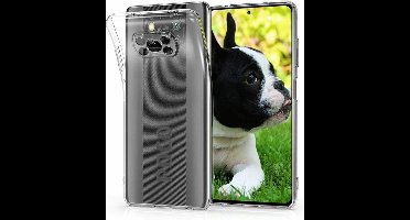 telefoonhoes BeHello voor Xiaomi Poco X3, Gel Case, Transparant