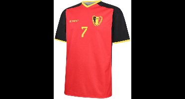 De Bruyne Belgie Voetbalshirt Thuis - Voetbalshirts Kinderen - Jongens en Meisjes - Sportshirts - Volwassenen - Heren en Dames - Maat 128