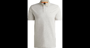BOSS Orange Polo korte mouw Beige PeoxfordNew 10256894 01 50507814/271