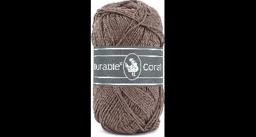 Durable Coral - 343 warm taupe - Gemerceriseerd Katoen Garen