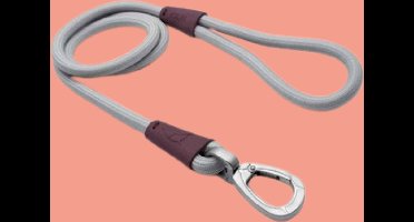 Morso - Hondenriem - Soft Rope - Gerecycled - Grey Grijs - 120X1 cm