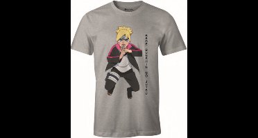 Boruto - Logo Grey T-Shirt - L