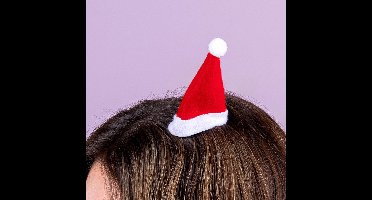 OOTB Kerstmuts Haarspeld - Vilten kerst haarclip - 5 x 8 x 2 cm