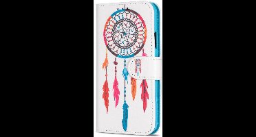 Hoesje Geschikt voor Samsung Galaxy A50 Rico Vitello print wallet Case/book case hoesje (1)