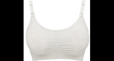 Medela 3-in-1 Voedingsbh en kolf bh voor zwangerschap borstvoeding en kolven - Zacht en met stretch - Wit - Maat XL