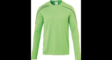 Uhlsport Stream 22 Voetbalshirt Lange Mouw Heren - Fluo Groen / Zwart | Maat: S