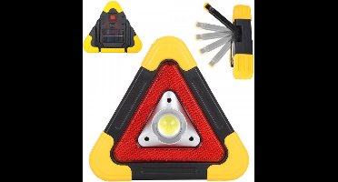 Gevarendriehoek LED-verlichting - Survival - Noodpakket - Powerbank - gevarendriehoek auto - LED - Auto