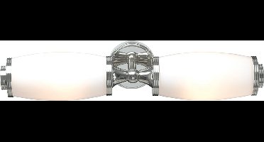 Landelijke Plafondlamp - Steady Lighting - Metaal - Landelijk - E27 - L: 42.2cm - Voor Binnen - Woonkamer - Eetkamer - Zilver