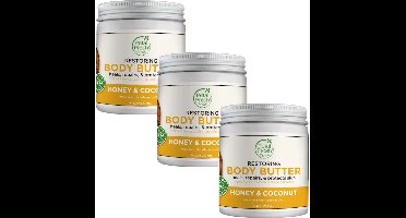 PETAL FRESH - Body Butter Honey & Coconut - 3 Pak