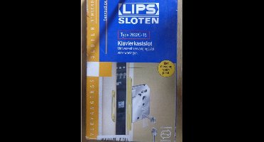 Lips Klavierkastslot 2032C-18 - universeel vervangingsslot voor woningen