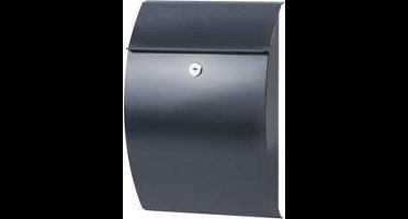 Burg Wächter brievenbus Stahlblech-Briefkasten CAPRI 813 ANT Sleutelslot