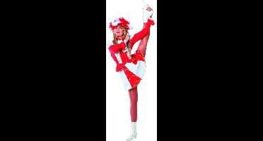 Dansmarietje pakje rood/wit vrouw - Maat 40