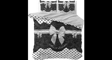 Dreamhouse Romance - Dekbedovertrekset - Lits-Jumeaux - 240x200/220 + 2 kussenslopen 60x70 - Zilver