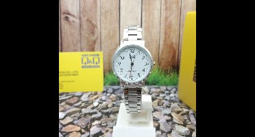 Q&Q Dames horloge /zilverkleurig Q979J204Y