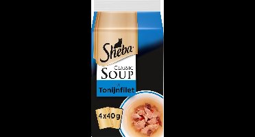 Sheba Soups Tonijn Multipack 4 x 40 gr