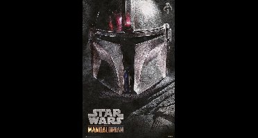 Grupo Erik Star Wars The Mandalorian Helmet Poster - 61x91,5cm