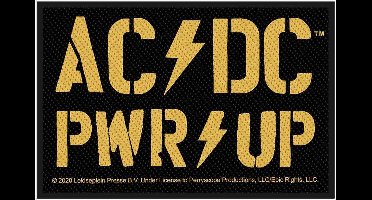 AC/DC - PWR-UP Patch - Zwart