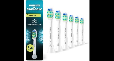 Philips Sonicare InterCare Opzetborstels – 6 stuks - Wit - HX9006/87