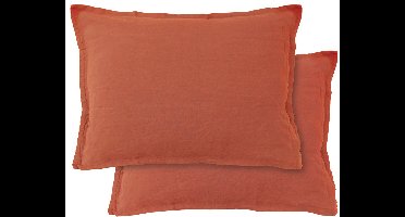 Matt & Rose Set Kussenslopen Sienne - (2x) 50 x 70 cm - 100% Linnen